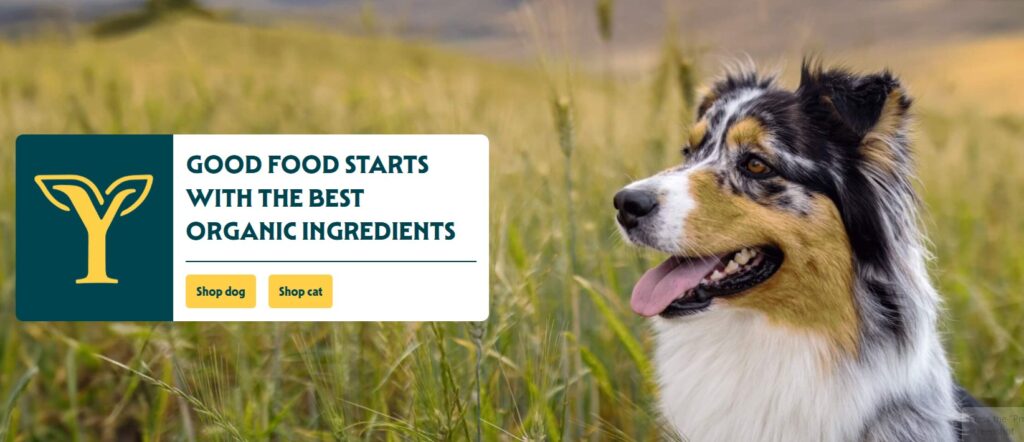 Eco organic pet food